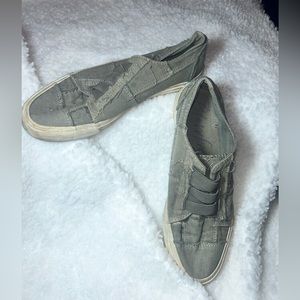 Blowfish Sage Green Slip-on shoes